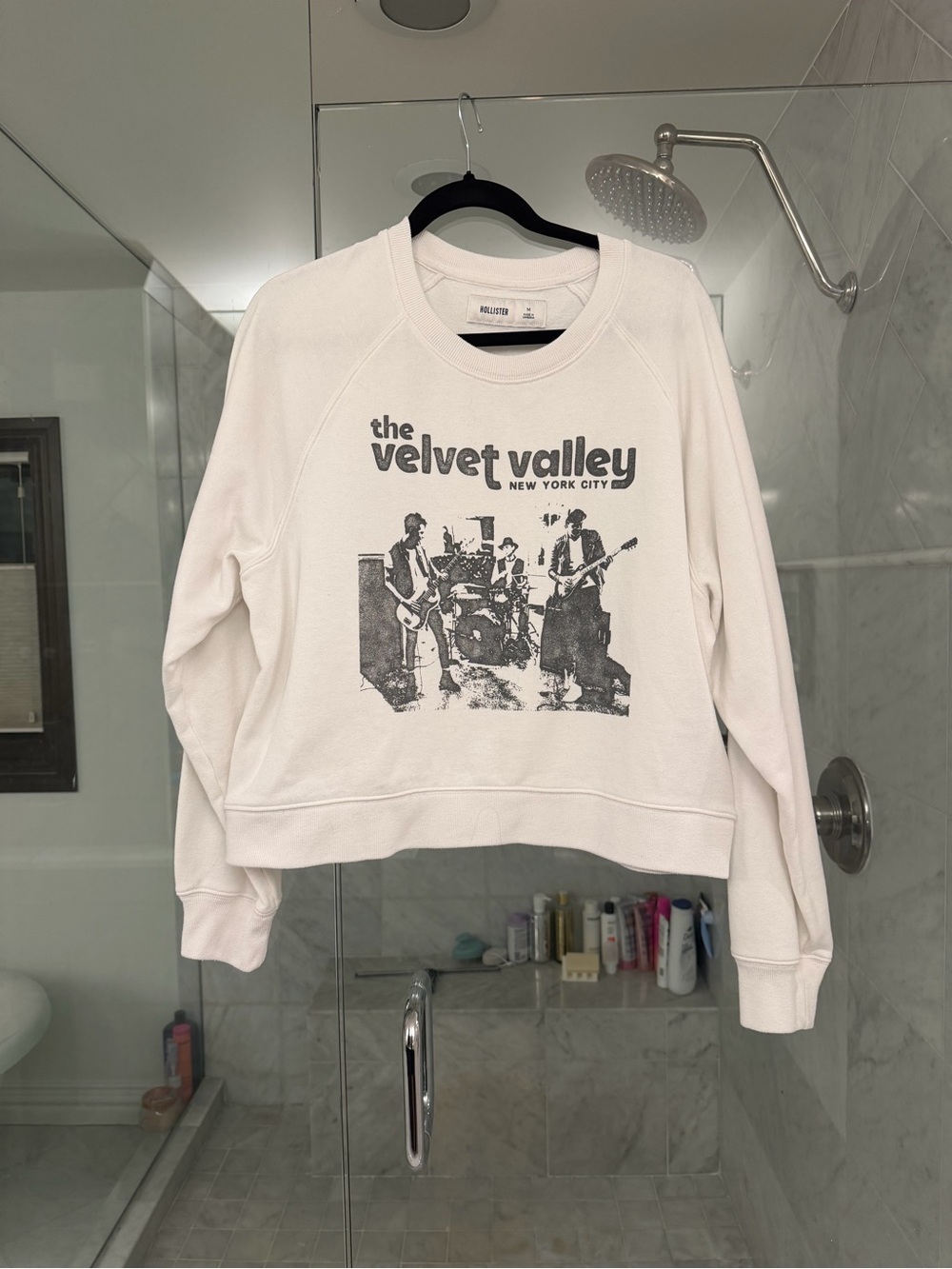 Hollister graphic sweatshirt. Worn once.